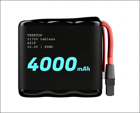 TREETOP 4000mAH 6S 21700 RELIANCE LI-ION BATTERY